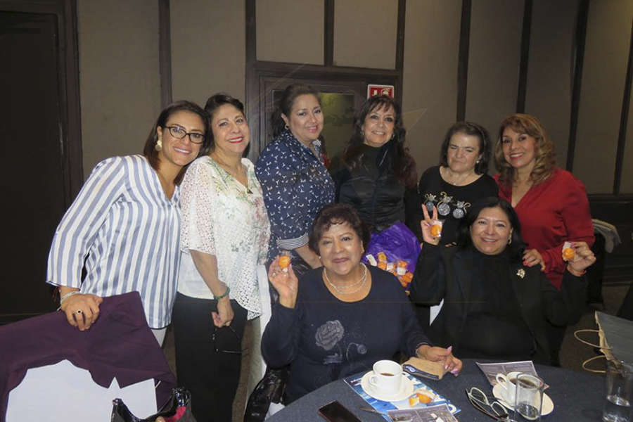 Ana Laura Serrano, Blanca Olivera, Rita Torres, Luz María Larrondo, Elizabeth González, Rosario Godín, Laura Jaramillo y Guadalupe González