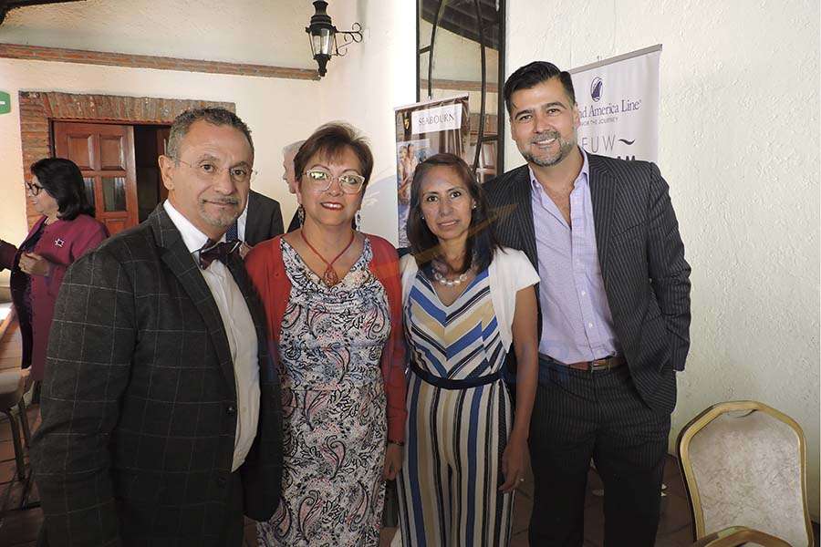 Jaime Rogel, Yolanda González, Karelia Paralizabal y David Aguirre