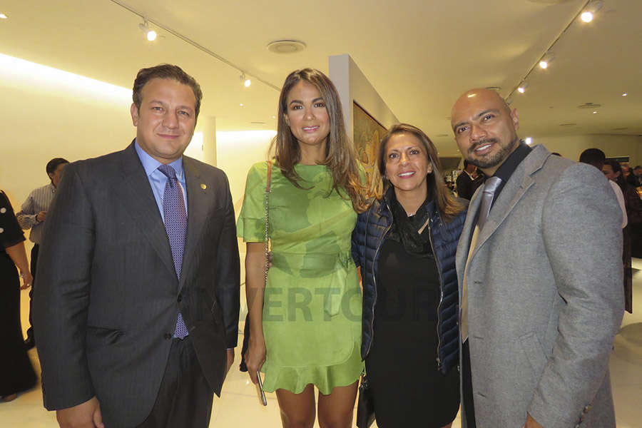 Roberto Trauwitz, Evelin Melgarejo, Alejandra Gómez y Eloy Pérez