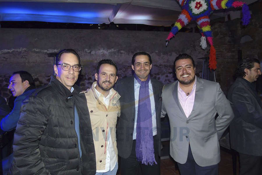 Alex Lemus, José Trauwitz, Benjamín Díaz, Luis Jiménez
