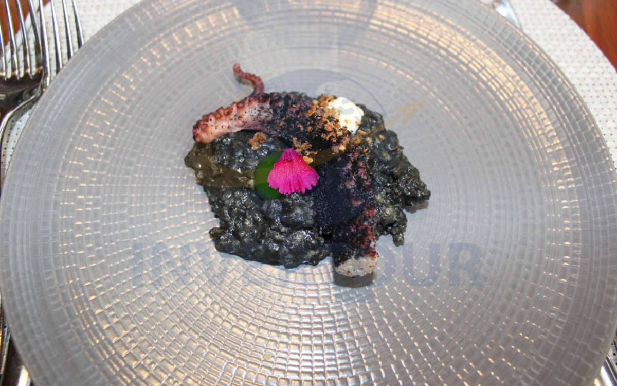 Arroz con Pulpo y Recado Negro