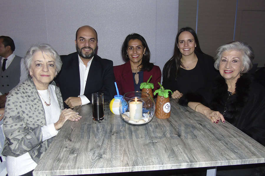 Ana Soto, Manlio Carpizo, Nora Negroe y María Luisa Luengas