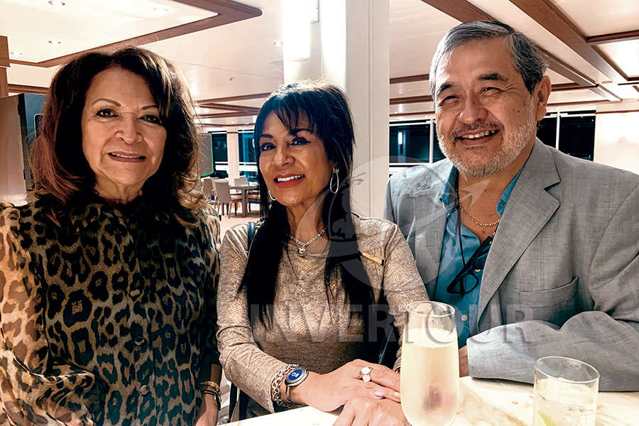 Maricarmen Martínez, Ruth Leal y Jesús Martínez