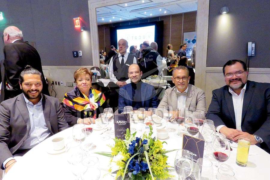 Maru Bravo, Federico Mainfelt, Jaime Rogel y Octavio Aguilar