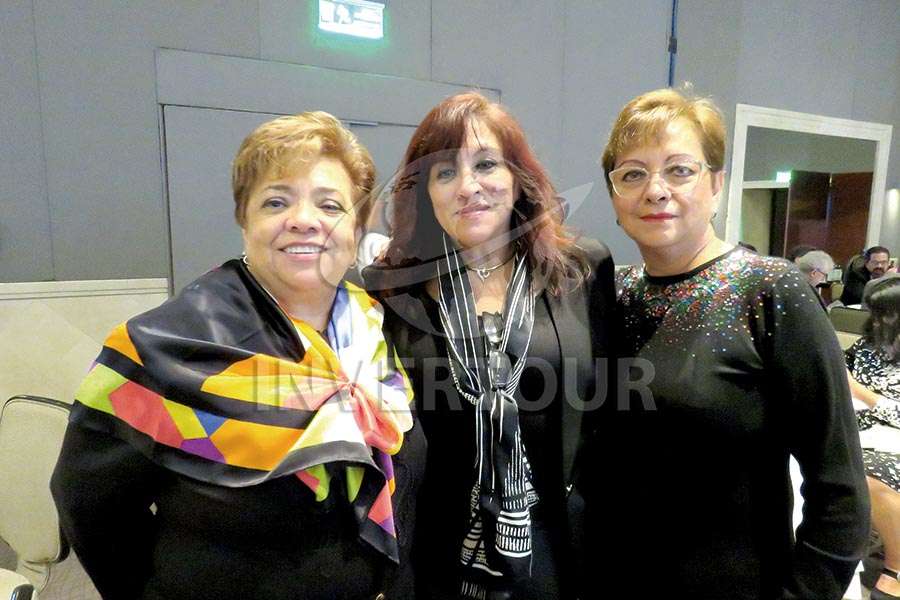 Maru Bravo, Rosy Sosa y Yolanda González