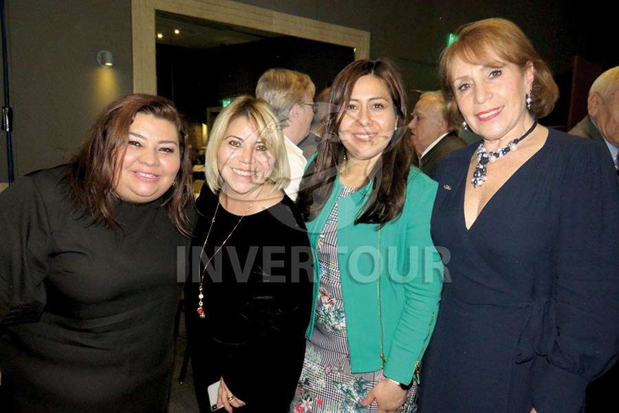 Celida Puente, Alicia Mejía, Brenda Alonso y Alicia Terán