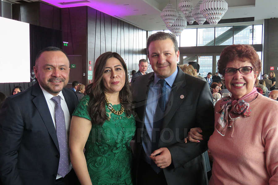 Miguel Galicia, Brenda Alonso, Roberto Trauwitz y Yolanda Montes