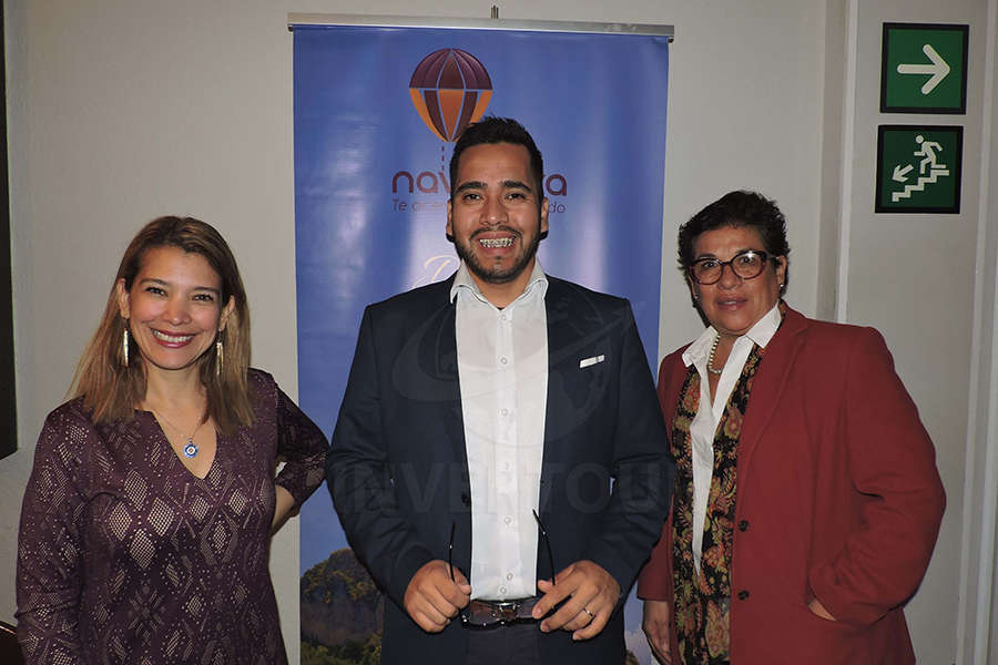 Carla Guerro, Miguel Vargas y Teresa Pérez