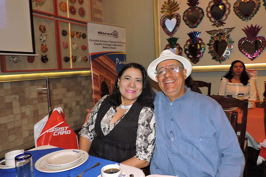 Luz Danery y Ernesto Serrano