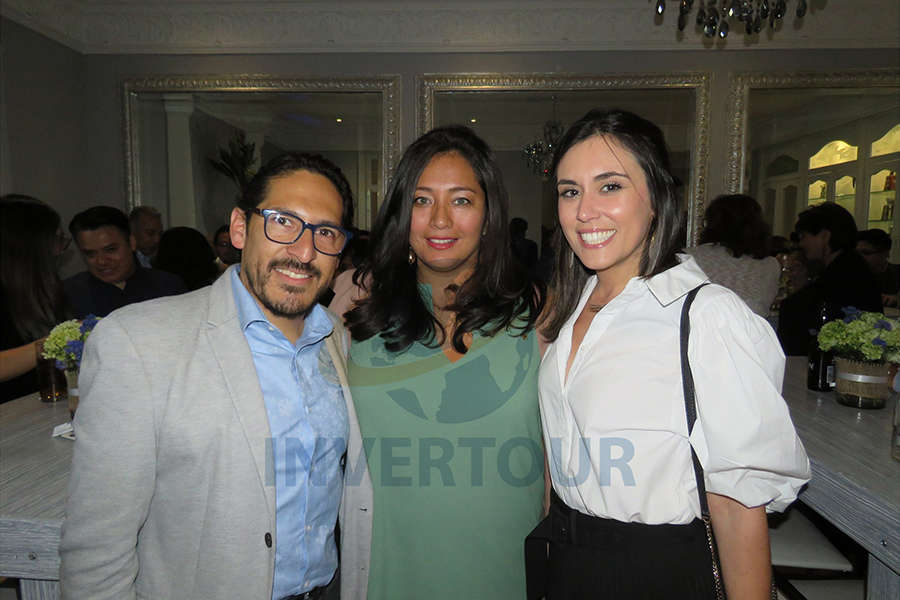 Omar Hernández, Inés Orihuela y Paula Lutz