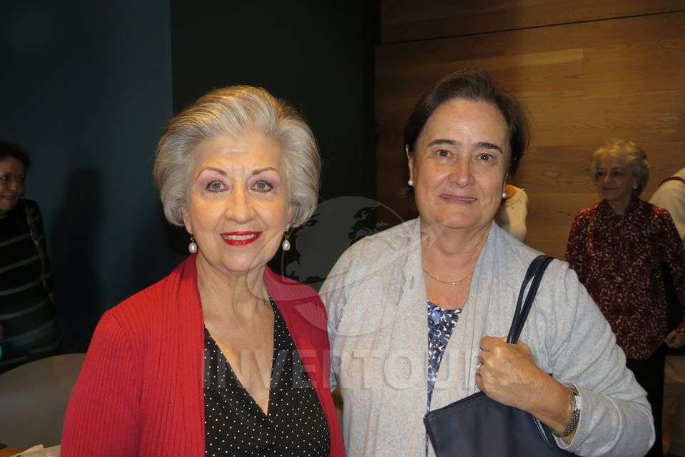 María Luisa Luengas y Begoña Iriondo