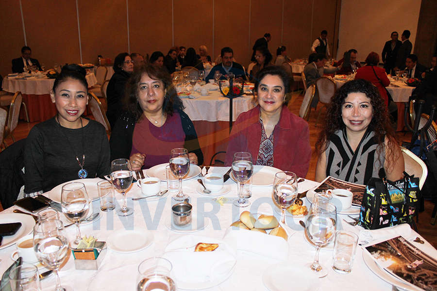 Karina Rangel, Isabel Hernández, Evangelina Segura y Jael Cedillo