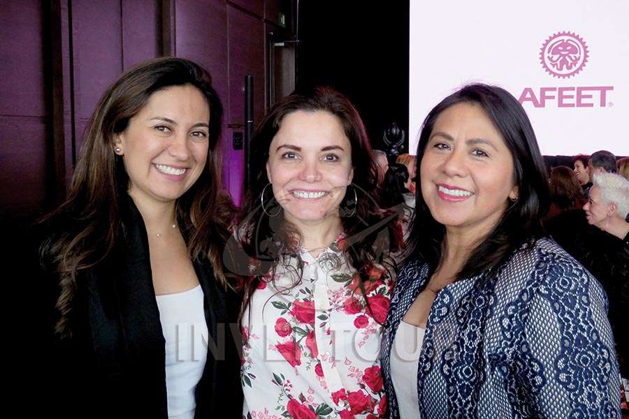 Andrea Daza, Carla Ponce y Carolina Martínez