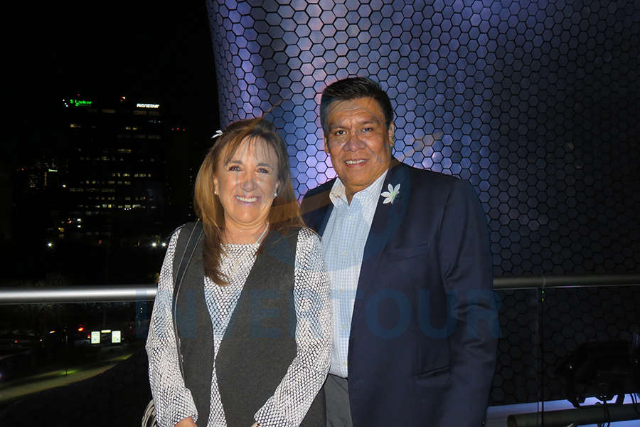 Adriana García y Jaime Aquino