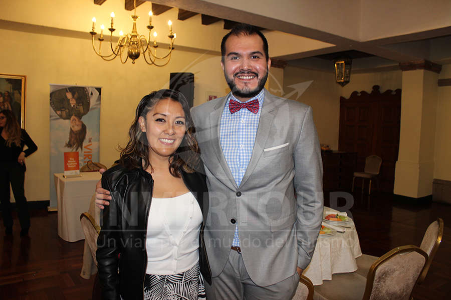 Flor Guerrero y Jorge Martínez