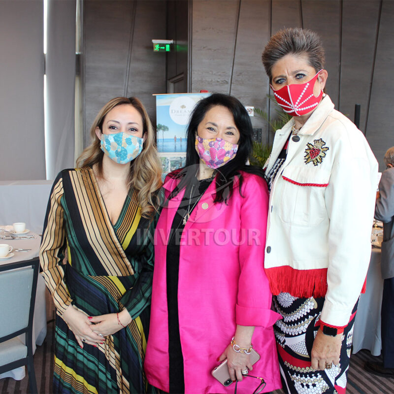 Jenny Zapata, Yarla Covarrubias y María Elena Jean