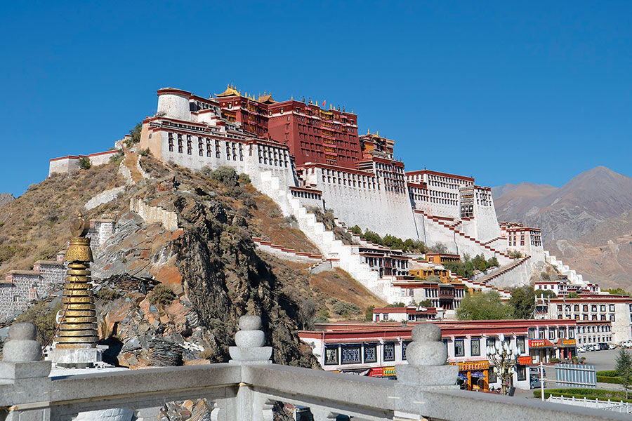 Lhasa, Tíbet.