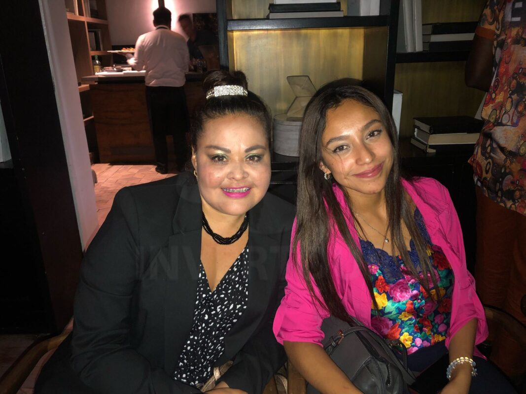 Fabiola Aguirre y Karen Rico