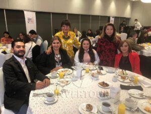 Adan Lamas, Susana Araujo, Carmen Morgana, Karen Rivero, Rosario Hernández y Sandra Martínez