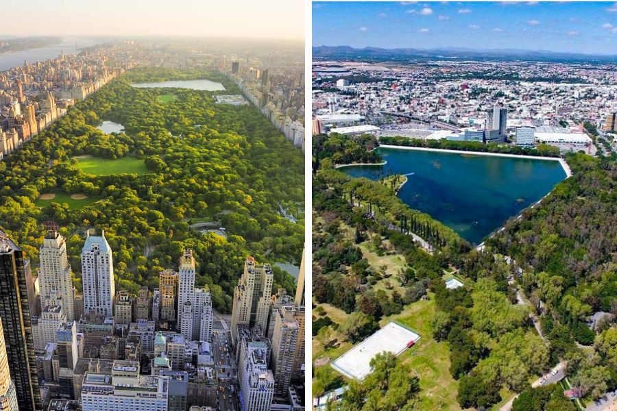 Parque Tangamanga I y Central Park