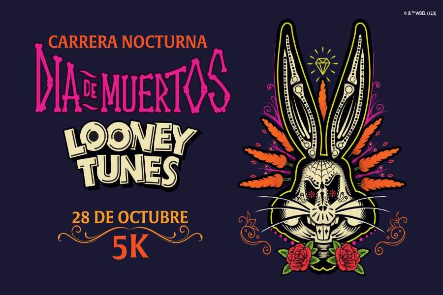 Carrera nocturna de Día de Muertos Looney Tunes