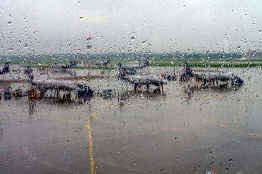 Lluvias en Texas y parte de México por Harold