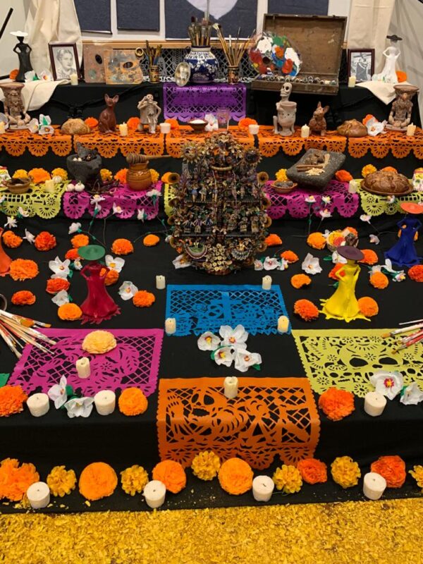 Ofrendas de Día de Muertos en San Ángel