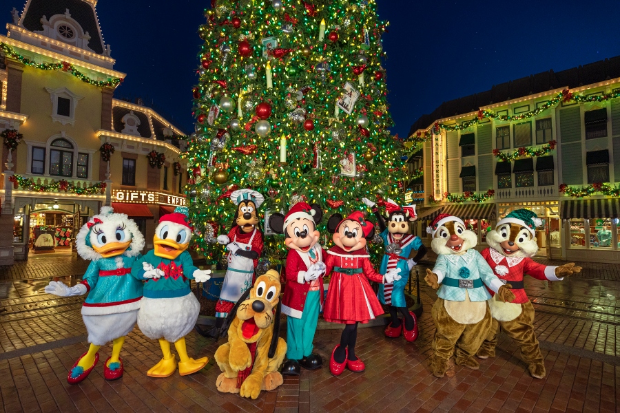 Fiestas navideñas en Disneyland