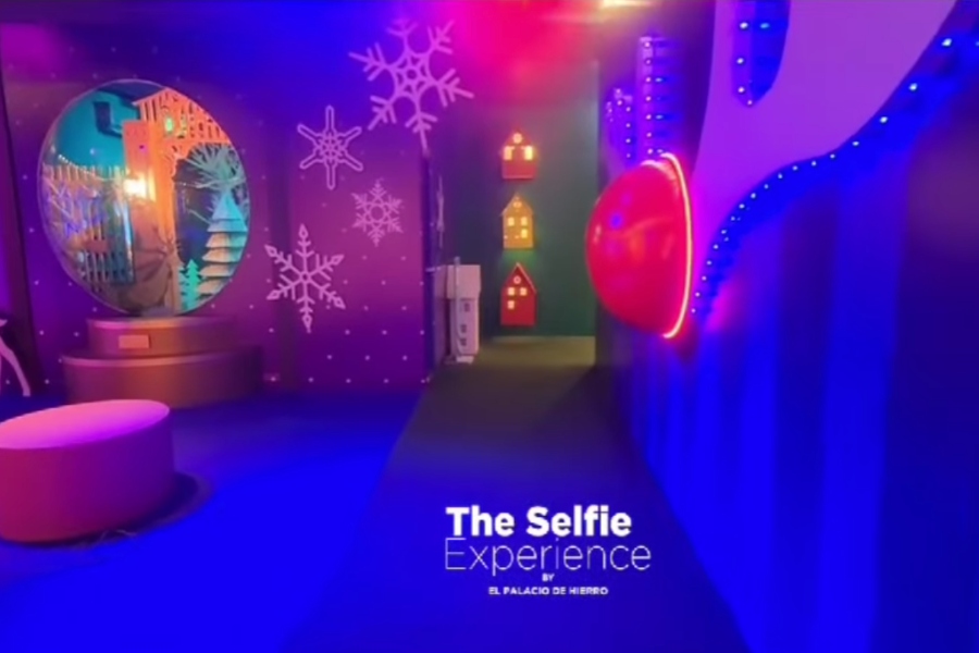 The Selfie Experience Navidad Palacio de Hierro