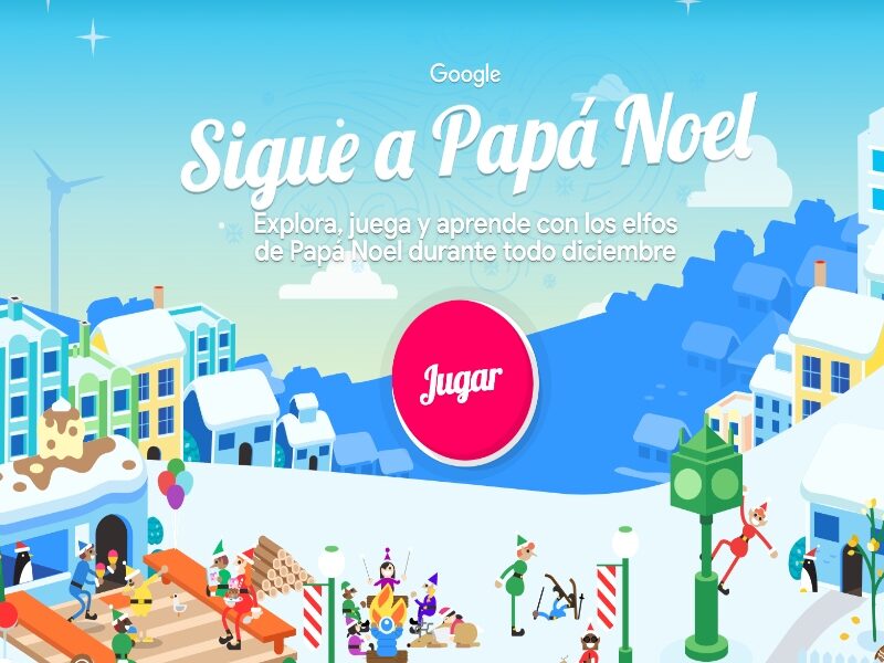 Sigue a Papá Noel