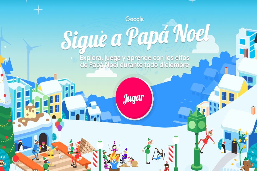 Sigue a Papá Noel