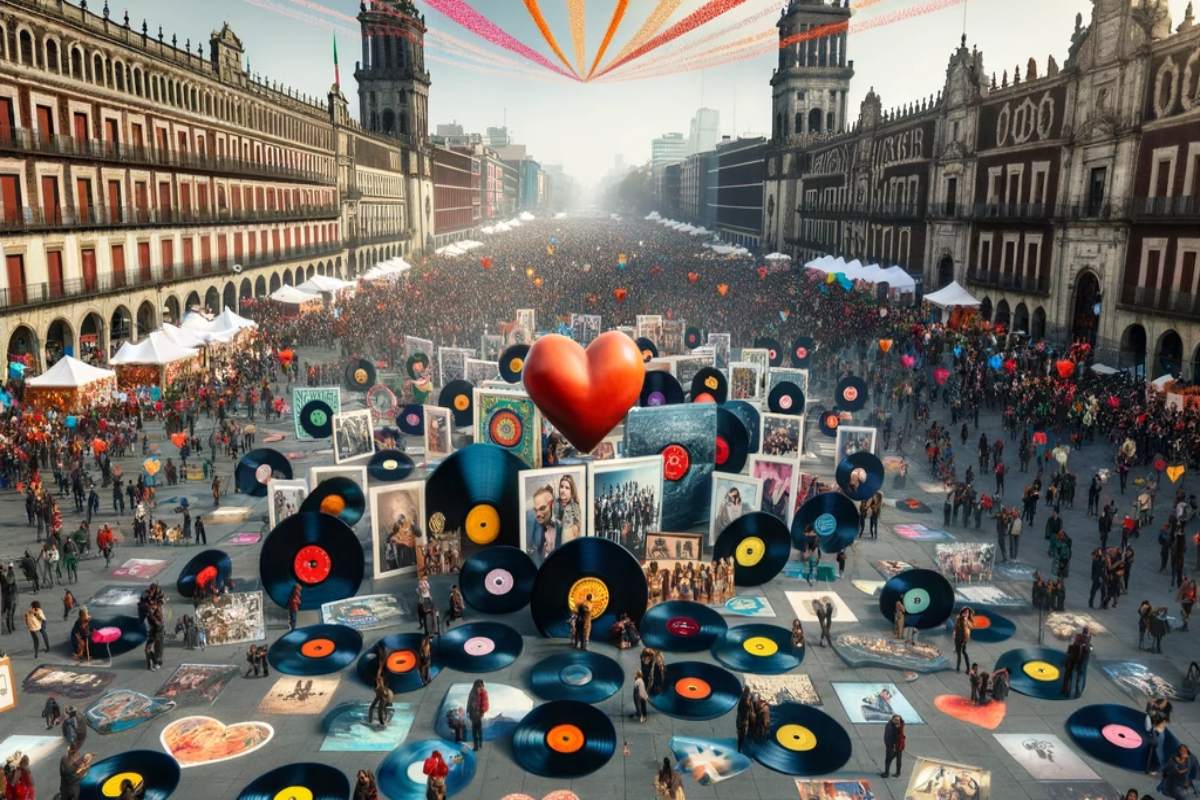 Picnil de Vinil en el Zócalo