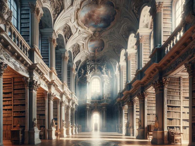 Biblioteca de Admont en Austria