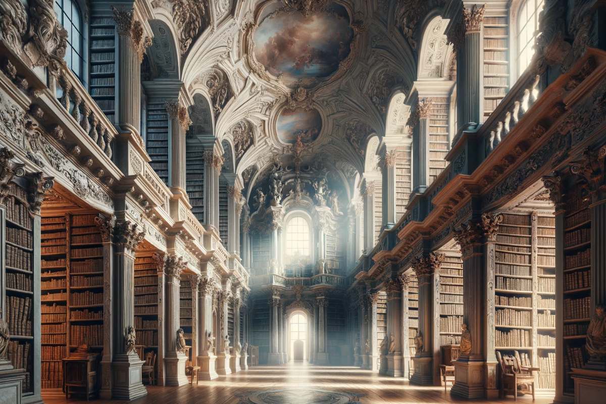 Biblioteca de Admont en Austria