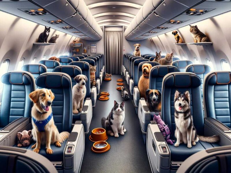 Mascotas en aerolíneas