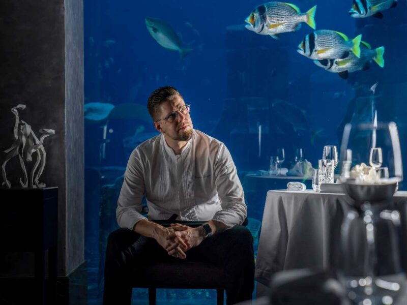 Ossiano restaurante en Dubái