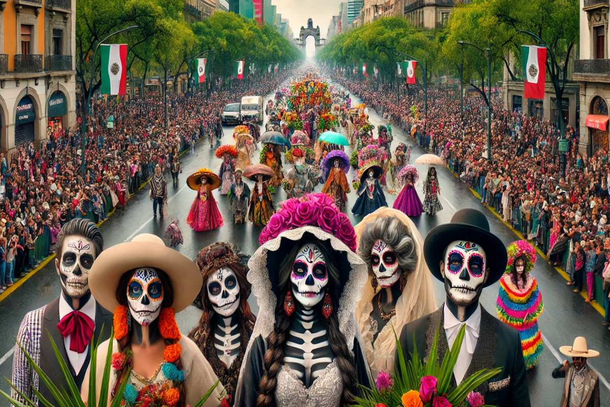 Mega Procesión de Catrinas