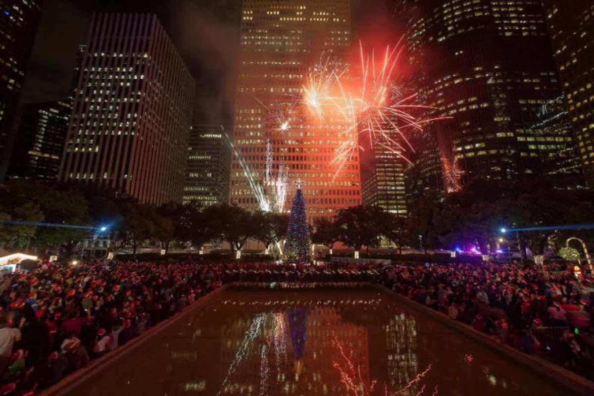 Luces de Navidad de Houston