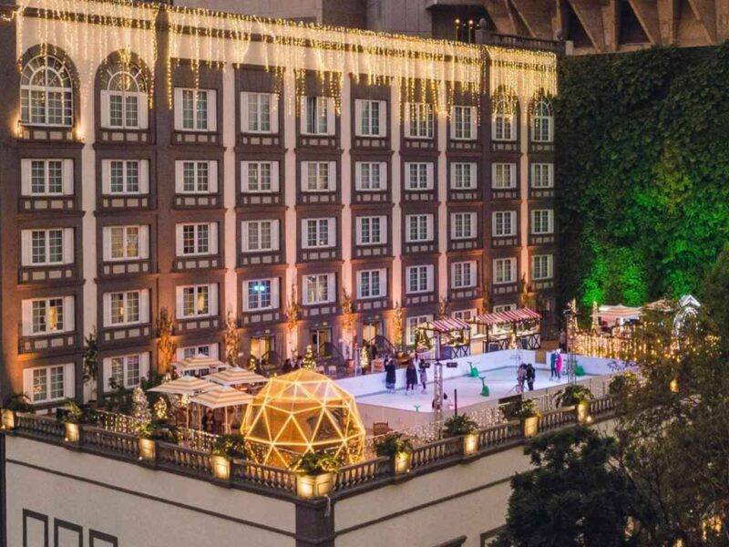 Pista de hielo del hotel Four Seasons