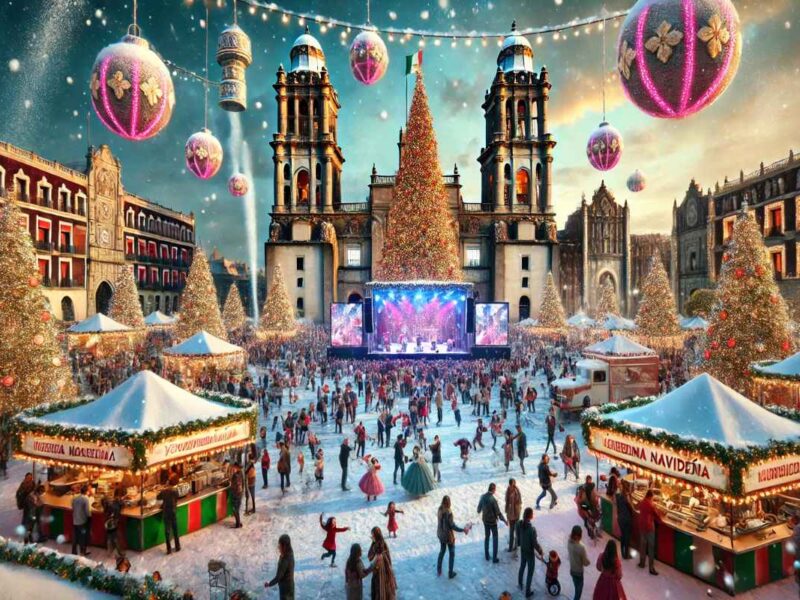 Verbena navideña 2025 en la CDMX