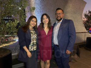 Susana Salazar, Mariana Marcone y Édgar Chávez