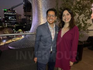 Jesús García y Mariana Marcone