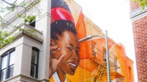 Mural en Dupont Circle