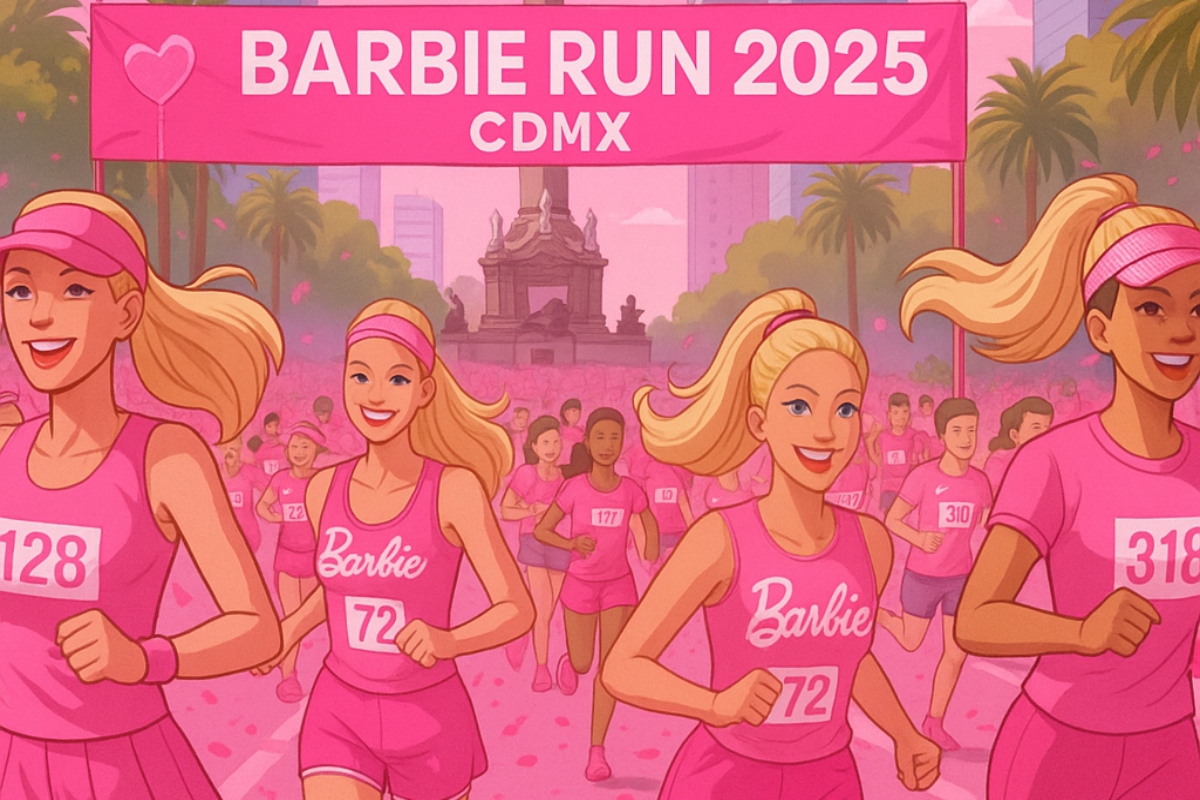 Barbie Run 2025 en la CDMX