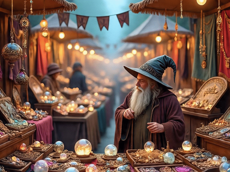 Mercado de Magia y Buenas Vibras