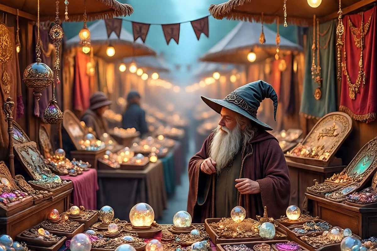 Mercado de Magia y Buenas Vibras