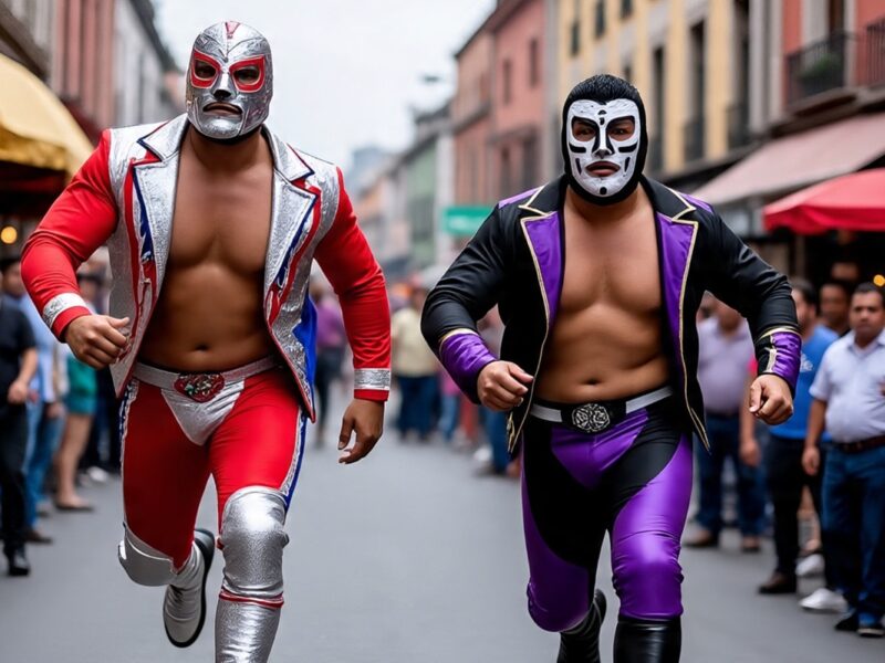 estrellas del CMLL participarán en La Carrera del Ring 2025, junto a miles de corredores.