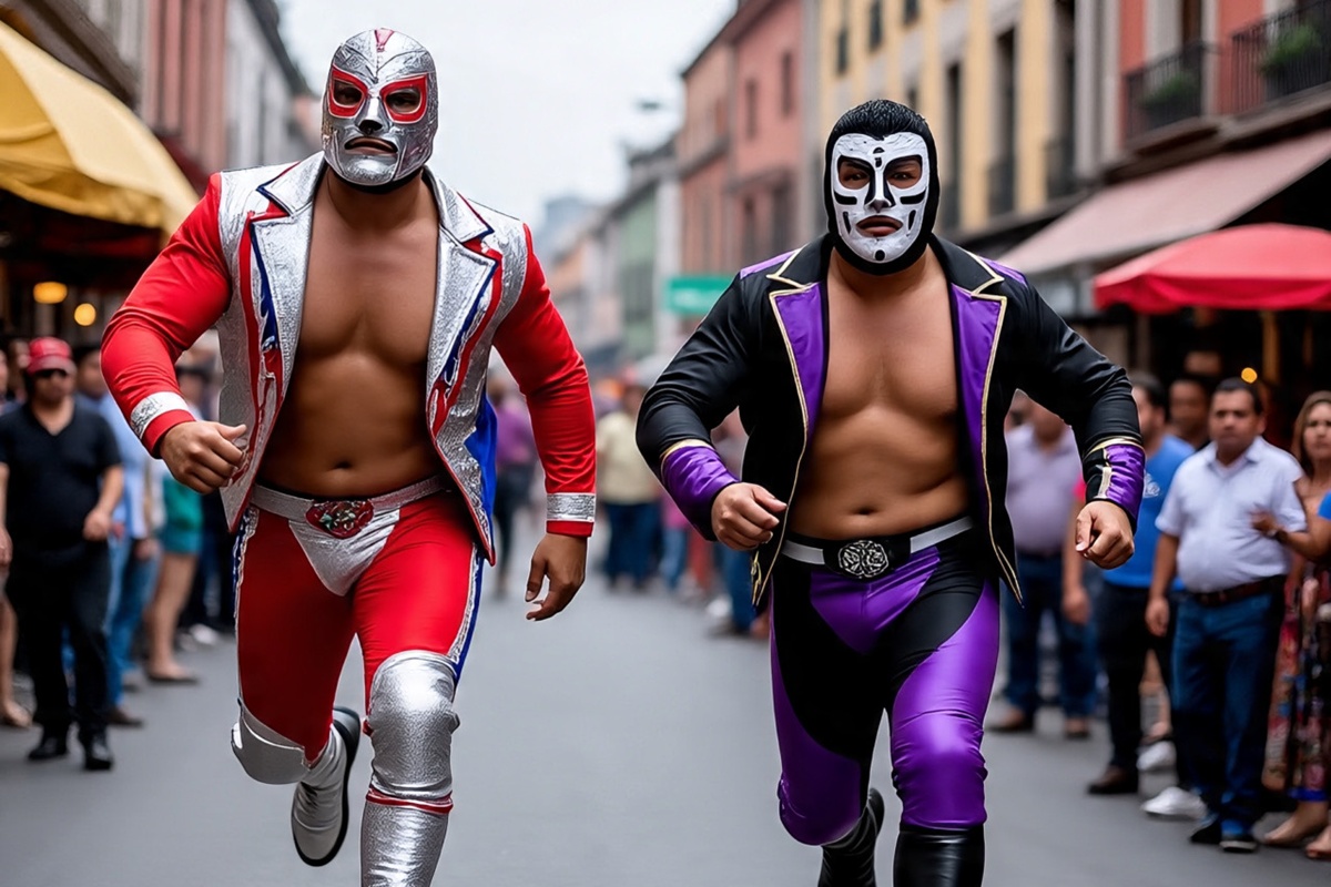 estrellas del CMLL participarán en La Carrera del Ring 2025, junto a miles de corredores.