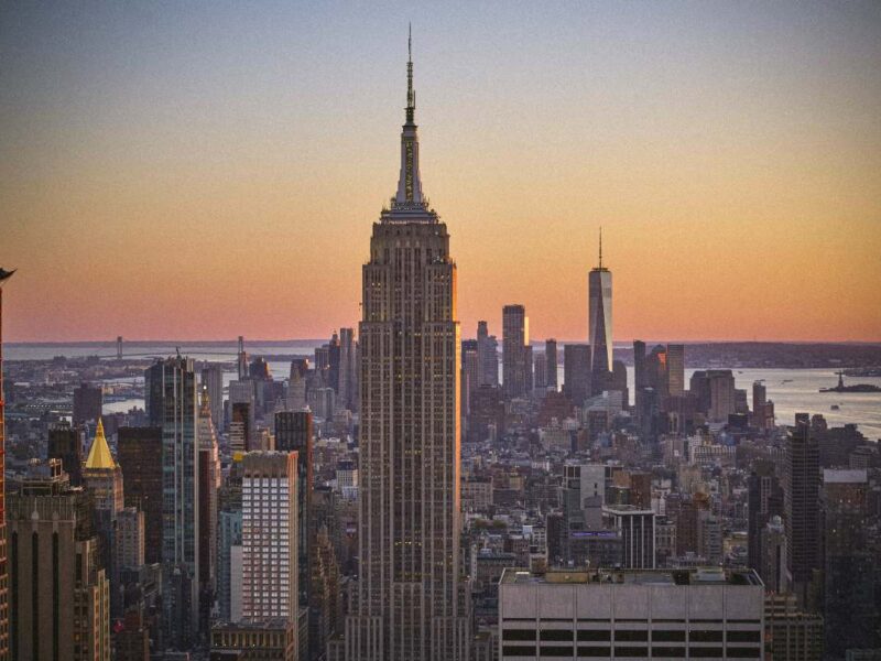 Rockefeller en NYC en otoño
