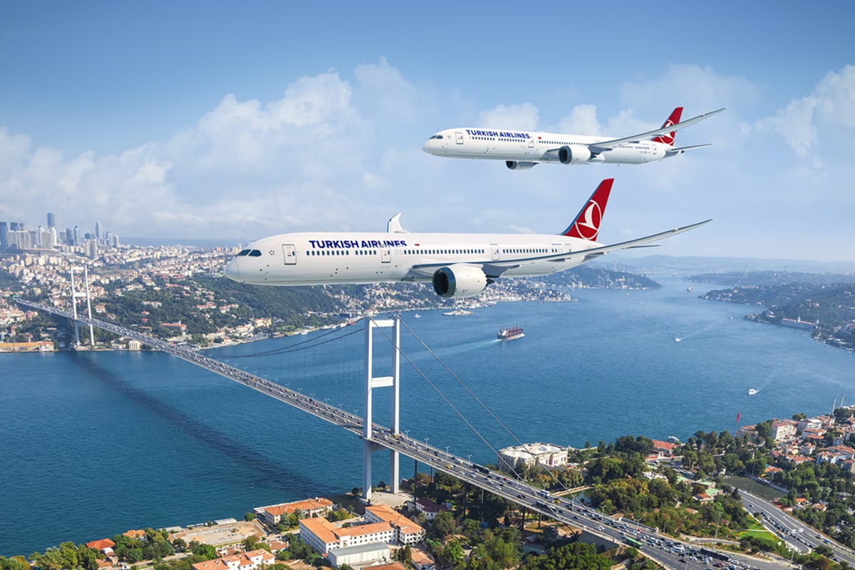 Turkish Airlines firma un acuerdo clave con Boeing para renovar y expandir su flota con nuevos modelos 787 y 737 MAX.